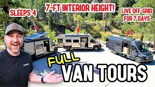 The BEST Class B Camper Vans We've Ever Seen! (FULL NOOVO VAN TOURS!)