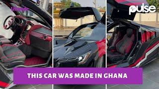 This luxury sports car was made in Ghana, West Africa. Kantanka Akofena