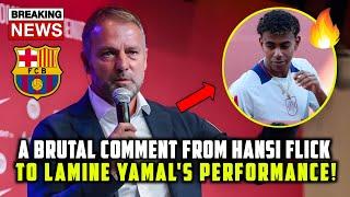 | BREAKING: HANSI FLICK BRUTAL STATEMENT ON YAMAL! YOU WON'T BELIEVE WHAT HE SAID - FOOTBALL NEWS