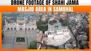 Sambhal Violence: Drone Footage Of Shahi Jama Masjid Area | News9 | Uttar Pradesh