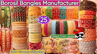 Latest Fancy Borosil & Glass Bangles Collection 2024 | Biggest Bangles Manufacturer in Jaipur