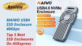 Review MAIWO USB4 SSD Enclosure 40Gbps 2024