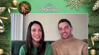 "Happy Howlidays" Stars Jessica Lowndes & Ezra Moreland