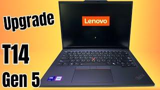 Lenovo ThinkPad T14 Gen 5 replace ram & ssd | #Techayaz | www.techsif.com