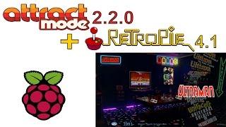 Retropie 4.1 + Attract Mode 2.2.0 = Awesomeness