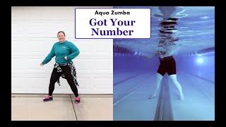 Aqua Zumba "Got Your Number" (Split Screen)