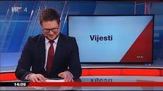 Voditelj vijesti HRT-a prasnuo u smijeh