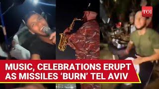 Gaza, Lebanon CELEBRATES Iran’s Firestorm; WILD Party, Music Roar As Missiles Rain On Israel | Watch