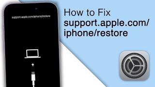 Fix iPhone Stuck on support.apple.com/iphone/restore Screen! [2023]