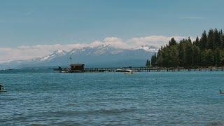 Lake Tahoe, Tahoe City Commons Beach (videographer Sacramento)