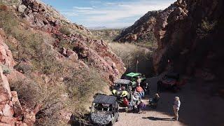 Old Reservoir/Spillway trail ride from the Boulders