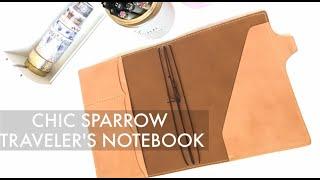 My NEW Chic Sparrow Mr. Darcy A5 Traveler’s Notebook | Buttered Rum