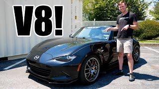 Review: V8 Mazda MX-5 Miata! - The Modern Shelby Cobra