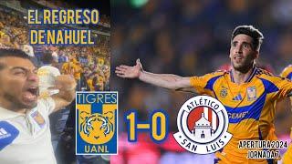 Tigres vs Atletico de San Luis 1-0 | GOLAZO de último minuto | Jornada 7 Apertura 2024 | REACCIONES