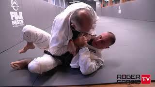 Mauricio sparring with one of his students