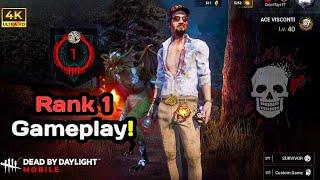 15 Minutes Of Rank 1 Survivor Gameplay! | Dbd Mobile