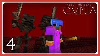 FTB Omnia | Wither Skulls & Immolation Blade! | E04 Minecraft 1.15.2 Modpack