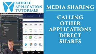 Android development tutorial sharing images application: Part 5 - Direct Share