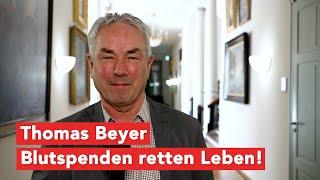 Spende Blut: Wismars Bürgermeister Thomas Beyer weiß - Blutspenden rettet Leben!