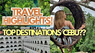 Top  places to visit in CEBU . Exploring Cebu's best destinations!