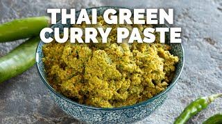 Thai Green Curry Paste Recipe - [15 Minutes!]