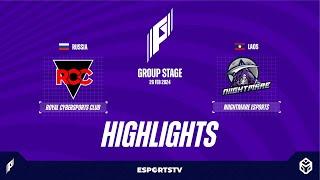 Royal Cybersports Club vs Niightmare Esports HIGHLIGHTS Games of the Future 2024 | RCC VS NME