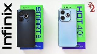 ВЗРОСЛЫЙ обзор INFINIX HOT40i и SMART 8 //Парочка бодрых ультрабюджетников