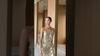 Felt like a gold goddess, watch more on my reels on IG! @ChriselleLim 🫶 #reelsinstagram