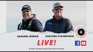 Kevin VanDam and @MarkZonaFishing LIVE | Everything New in Bass Fishing 2025!