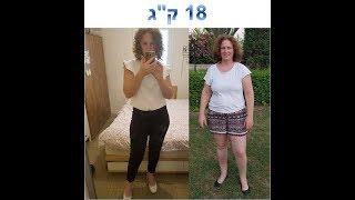 מסע ירידה במשקל מרזי מורית - דיאטה לפני ואחרי