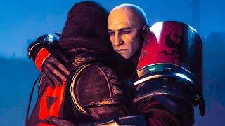 Zavala meets Cayde-6 and hugs him Cutscene Destiny 2 The Final Shape