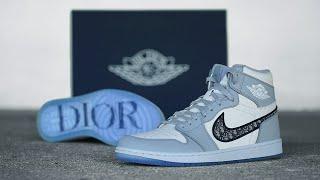 The $10,000 DIOR Air Jordan 1 Unboxing & REVIEW