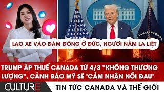 Thuế 25% của Trump bắt đầu, Canada đáp trả thế nào?| TIN CANADA TG SÁNG 4/3