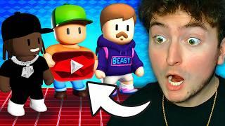 Winning Stumble Guys with YouTubers!