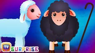 Surprise Eggs Nursery Rhymes Toys | Baa Baa Black Sheep | Learn Colours & Farm Animals | ChuChu TV