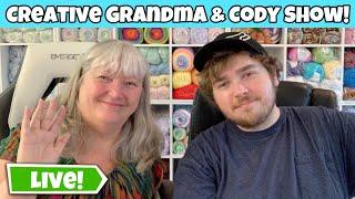 Creative Grandma & Cody Show! Live  Come Join Us!