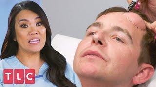 Removing Steve's Forehead Lump | Dr. Pimple Popper