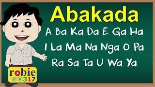 Abakada Song (Tagalog Nursery Rhymes) | Learn Old Filipino Alphabet | robie317