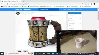 Daily DIY 3d print 11/11/22 Mug Can Holder