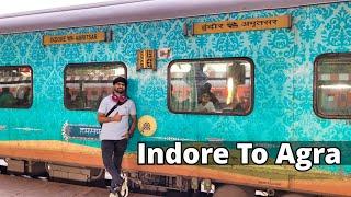 19325 Indore Amritsar Express Train Journey in 3rd AC | Indore to Agra |