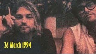 Last photos of Kurt Cobain alive