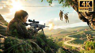 美女特工狙擊日軍，一槍一個爆殺整個團️ 抗日 | 戰爭 | Kung Fu #特種兵 #中國電視劇