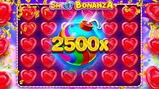 SLOT OYUNLARI �� SWEET BONANZA �� MERDİVEN TAKTİĞİ �� REKOR KAZANÇ KOVALADIK  #slotoyunları #casino