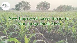 Revolutionizing Drip Irrigation: Enhanced Laser Spray Technology in New Large Pack Sizes!