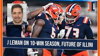 J Leman on 10-win season, future of Illini football | Illini Inquirer Podcast