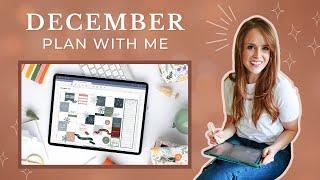 Digital Plan with Me: December 2022 | Digital Planning Tips & Inspiration!