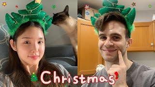  2nd Christmas in the US | Gift exchange | (Records from 23rd to 25th) | 장이나 Jang E Na