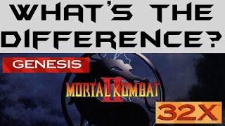 What's the Difference? - Mortal Kombat 2 - Sega Genesis vs 32X