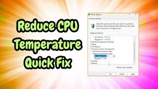 How To Reduce CPU Temperature On Your PC/Laptop Quickly (2025)