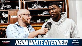 Andrew Callahan's 4-Minute Drill w/ Patriots Edge Rusher Keion White | EXCLUSIVE Interview